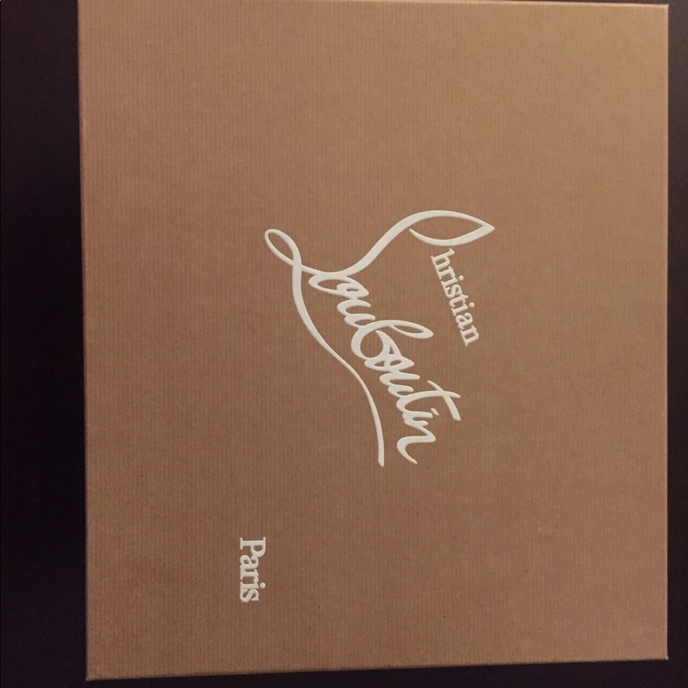 Christian Louboutins mens shoe box